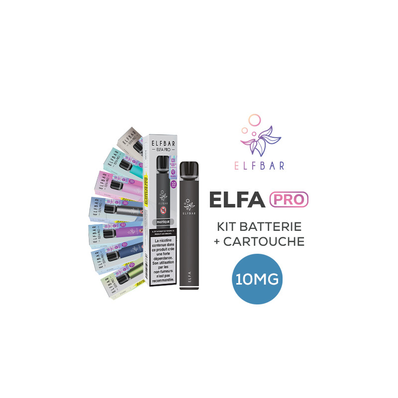 Kit Découverte Elfa Pro 500mAh 2ml - ElfBar