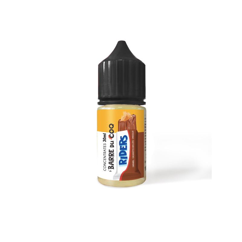 Concentré Riders 30ml Les Barres du Coq - Le Coq qui Vape (5 pièces)