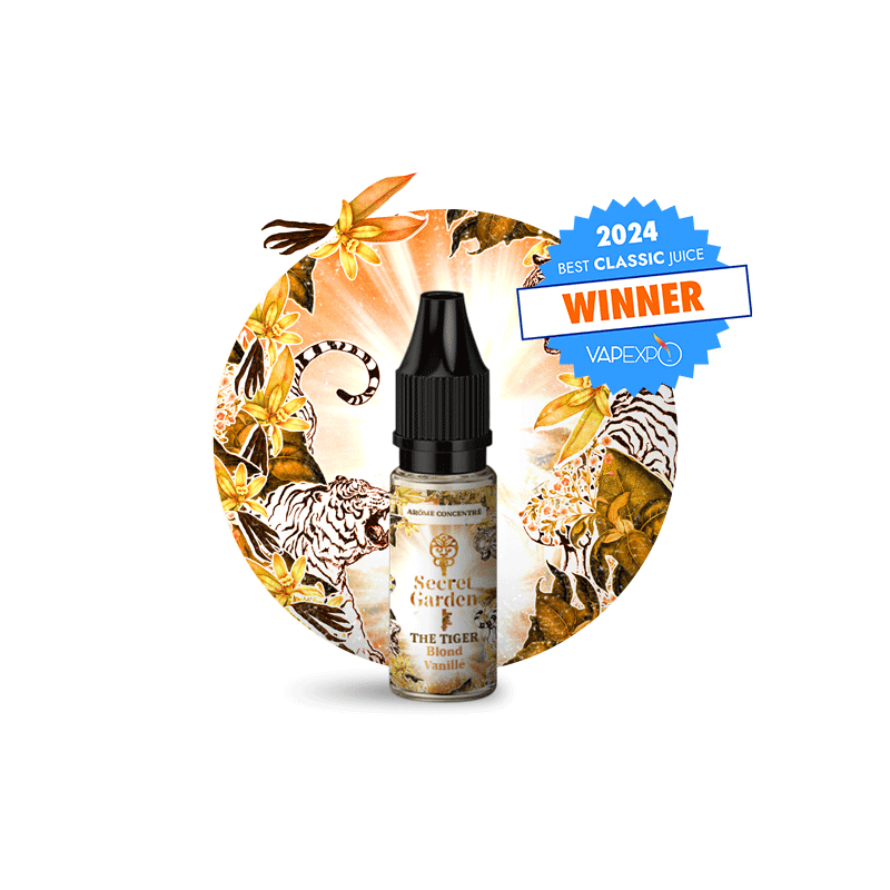 Concentré The Tiger 10ml Secret Garden - Secret's LAb (10 pièces)