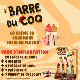 Pack d'implantation Barre du Coq - Le Coq qui Vape