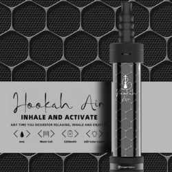 E-Chicha Portable Hookah Air 3200mAh Honey Comb - Fumytech E-Chicha Portable Hookah Air 3200mAh Honey Comb - Fumytech