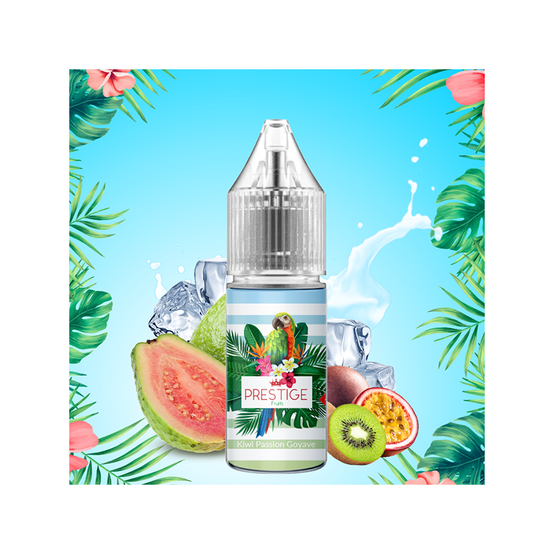 Kiwi Passion Goyave Salt 10ml - Prestige Fruits (10 pièces)