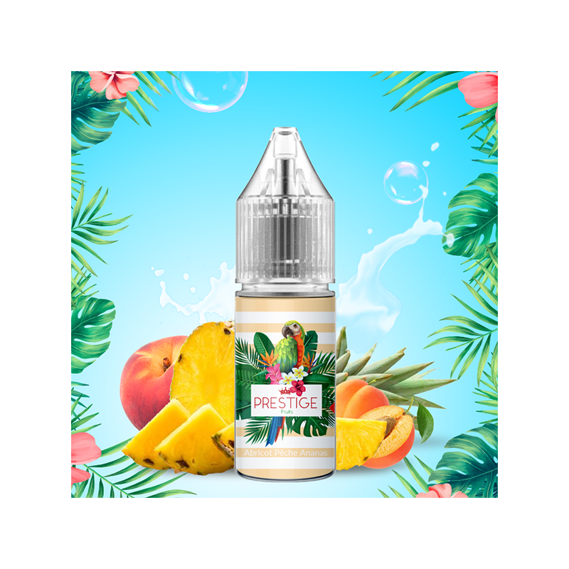 Abricot Pêche Ananas Salt 10ml - Prestige Fruits (10 pièces)