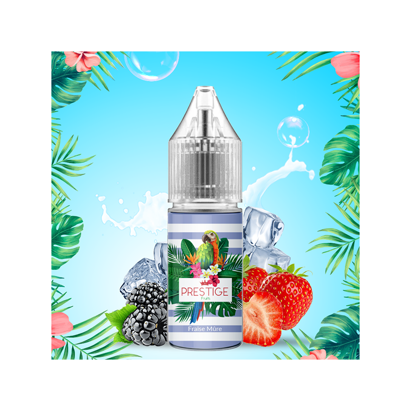 Fraise Mûre Salt 10ml - Prestige Fruits (10 pièces)