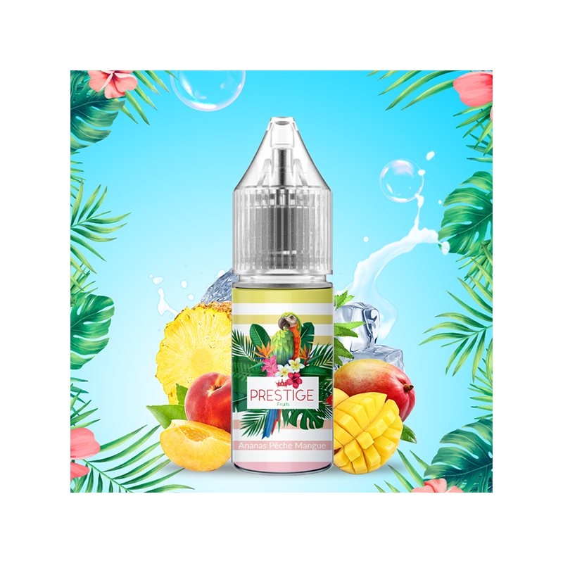 Ananas Pêche Mangue 10ml - Prestige Fruits (10 pièces)