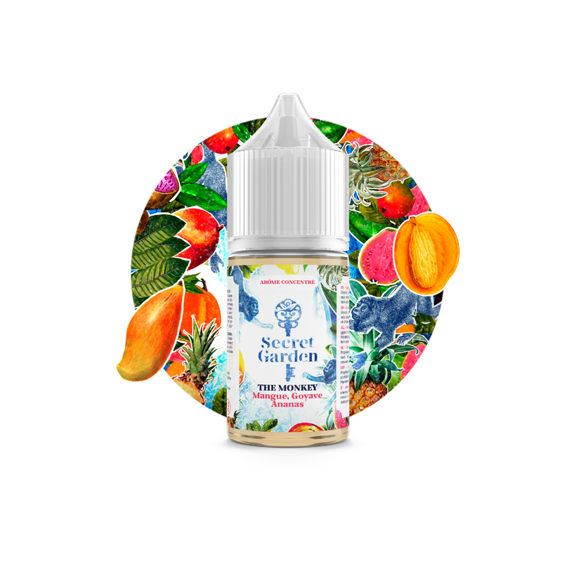 Concentré The Monkey 30ml Secret Garden - Secret's LAb (5 pièces)