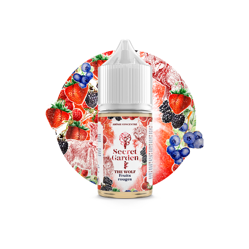 Concentré The Wolf 30ml Secret Garden - Secret's LAb (5 pièces)