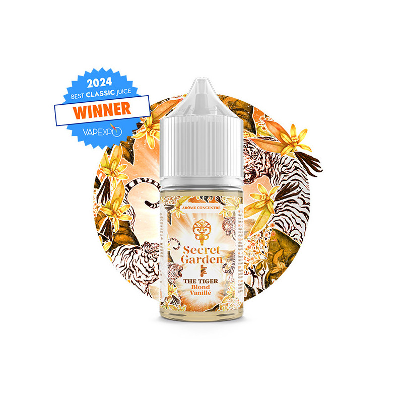 Concentré The Tiger 30ml Secret Garden - Secret's LAb (5 pièces)