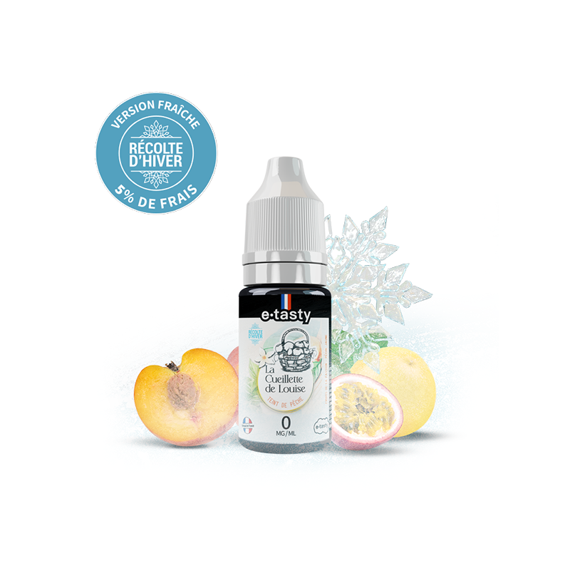 Teint de pêche Récolte d'hiver 10ml La Cueillette de Louise - e.Tasty (10 pièces)