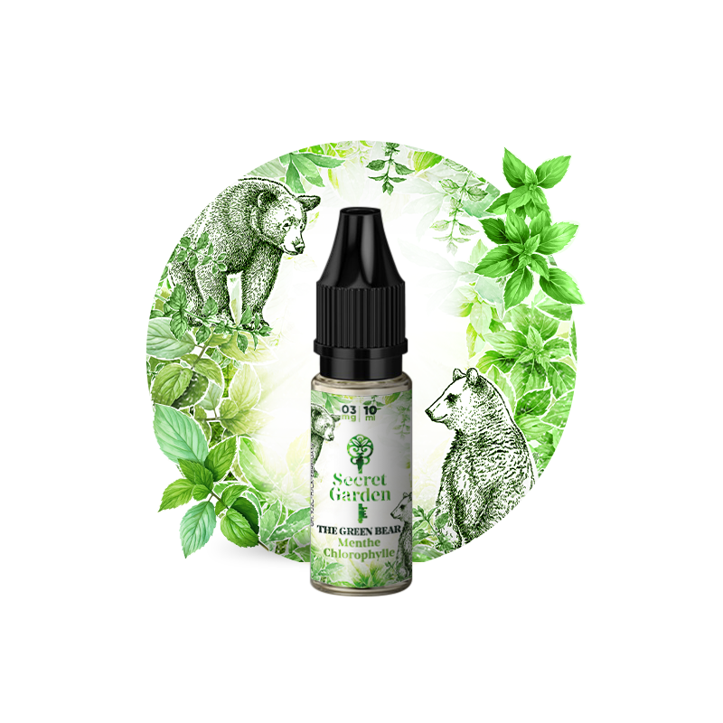 The Green Bear 10ml Secret Garden - Secret's LAb (10 pièces)