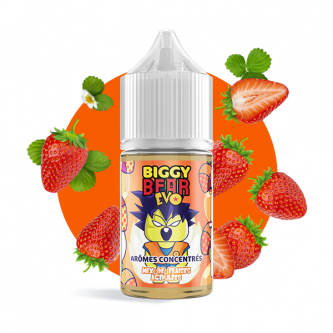 Concentré Mix Fraises Acidulées 30ml - Biggy Bear EVO (5 pièces)