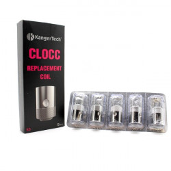 Pack de 5 résistances CL OCC Kangertech Pack de 5 résistances CL OCC Kangertech