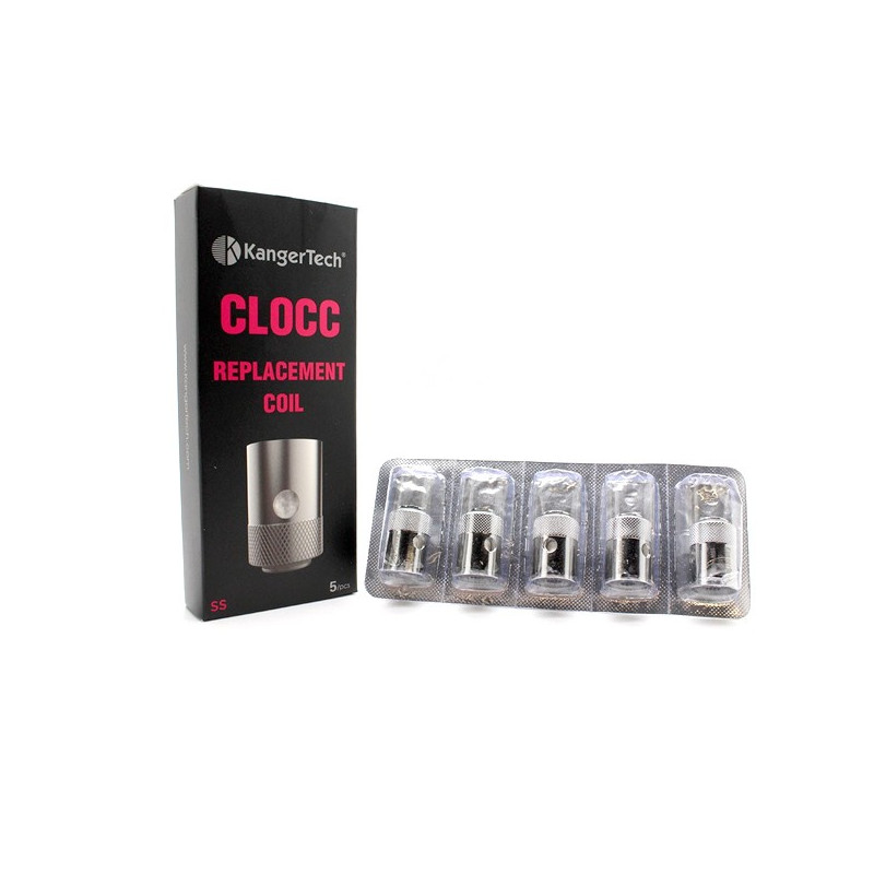 Pack de 5 résistances CL OCC Kangertech