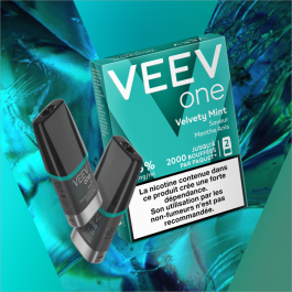 Paquet de 2 Pods pré-remplis Veev One Velvety Mint - Veev (pack de 5)