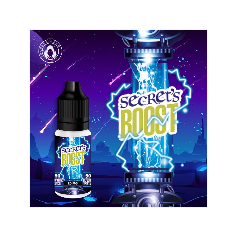 Booster de nicotine Secret's Boost 10ml Secret's LAb (50 pièces)