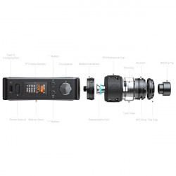 Kit Revolto 220w avec Huracan 6ml - Aspire Kit Revolto 220w avec Huracan 6ml - Aspire