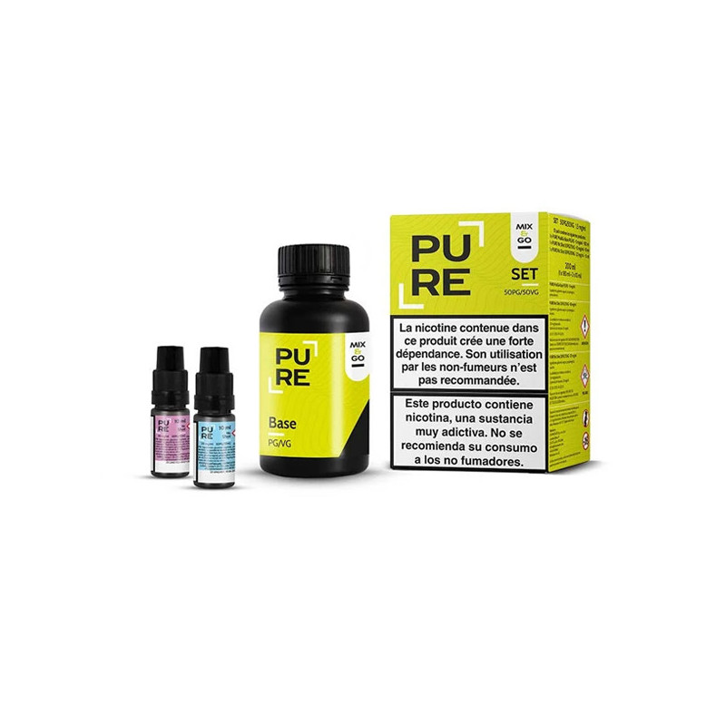 Pack 200ml Base DIY Mix&Go 50/50 - PURE