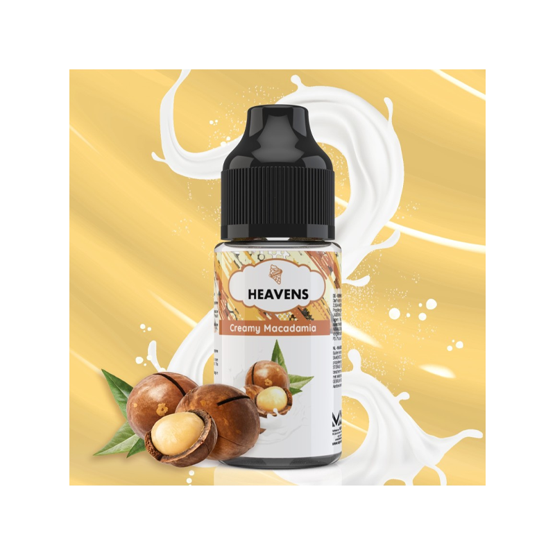 Concentré Creamy Macadamia 30ml Heavens - E-cone - Vape Maker