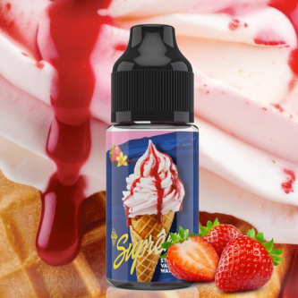 Concentré Strawberry Vanilla 30ml Suprême - E-cone - Vape Maker (5 pièces)