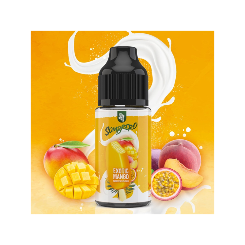 Concentré Exotic Mango 30ml Sombrero - E-cone - Vape Maker