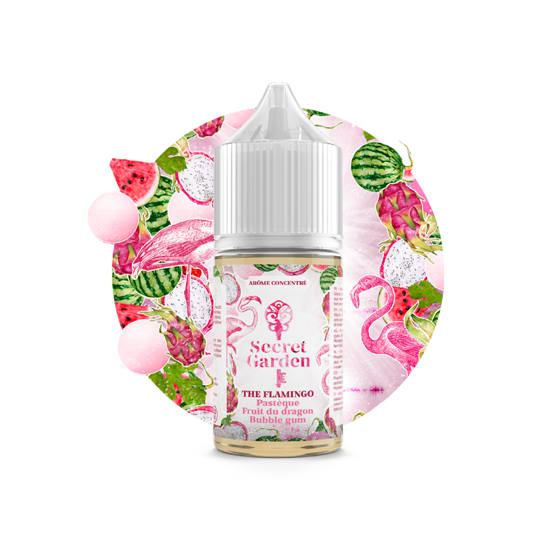 Concentré The Flamingo 30ml Secret Garden - Secret's LAb (5 pièces)