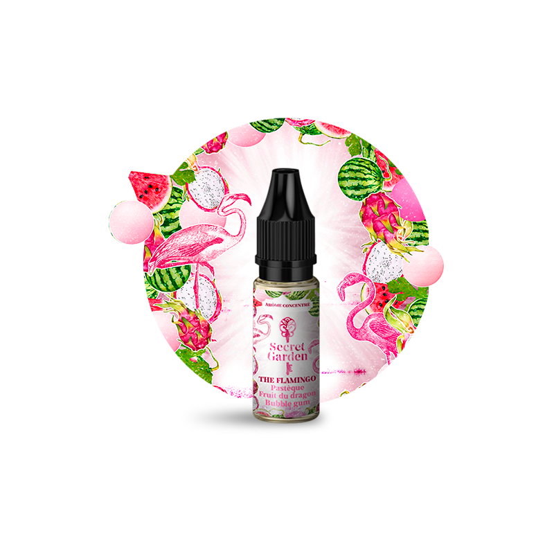 Concentré The Flamingo 10ml Secret Garden - Secret's LAb (10 pièces)