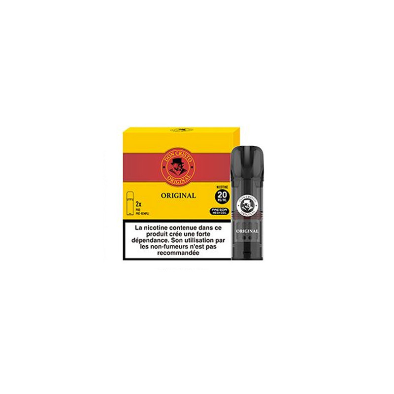 Pod pré-rempli Don Cristo Original 2ml - PGVG Labs (pack de 2)