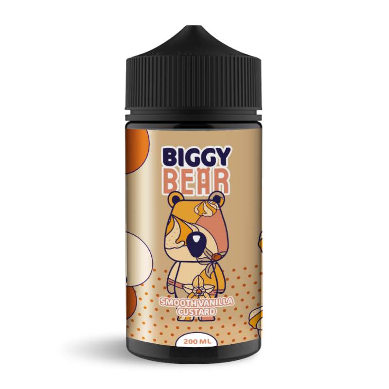 Smooth Vanilla Custard 200ml - Biggy Bear