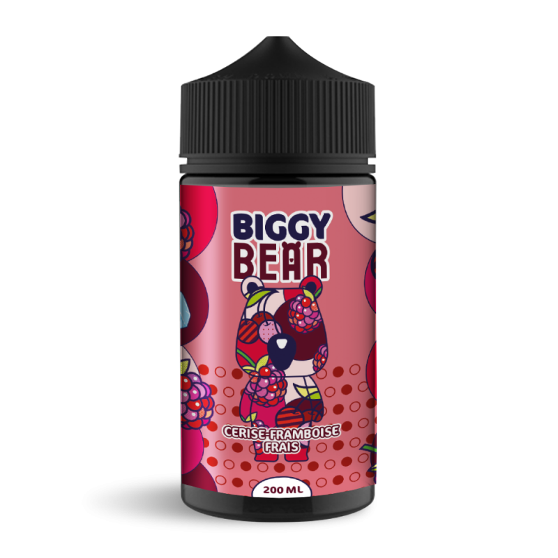 Cerise Framboise Frais 200ml - Biggy Bear Cerise Framboise Frais 200ml - Biggy Bear