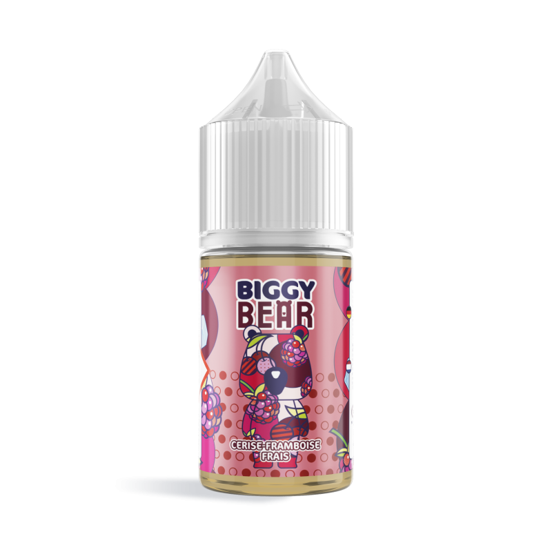 Concentré Cerise Framboise Frais 30ml - Biggy Bear (5 pièces) Concentré Cerise Framboise Frais 30ml - Biggy Bear (5 pièces)