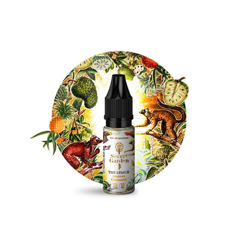 The Lemur Salt 10ml Secret Garden - Secret's LAb (10 pièces)