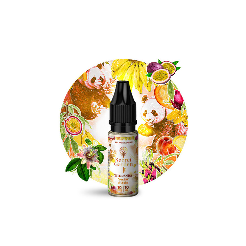 The Panda Salt 10ml Secret Garden - Secret's LAb (10 pièces)