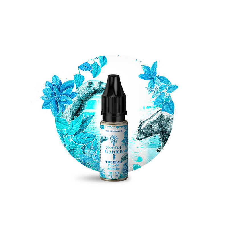 The Bear Salt 10ml Secret Garden - Secret's LAb (10 pièces)