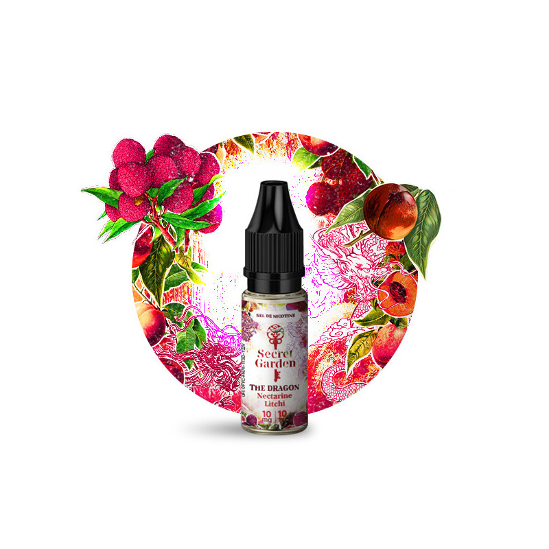 The Dragon Salt 10ml Secret Garden - Secret's LAb (10 pièces)