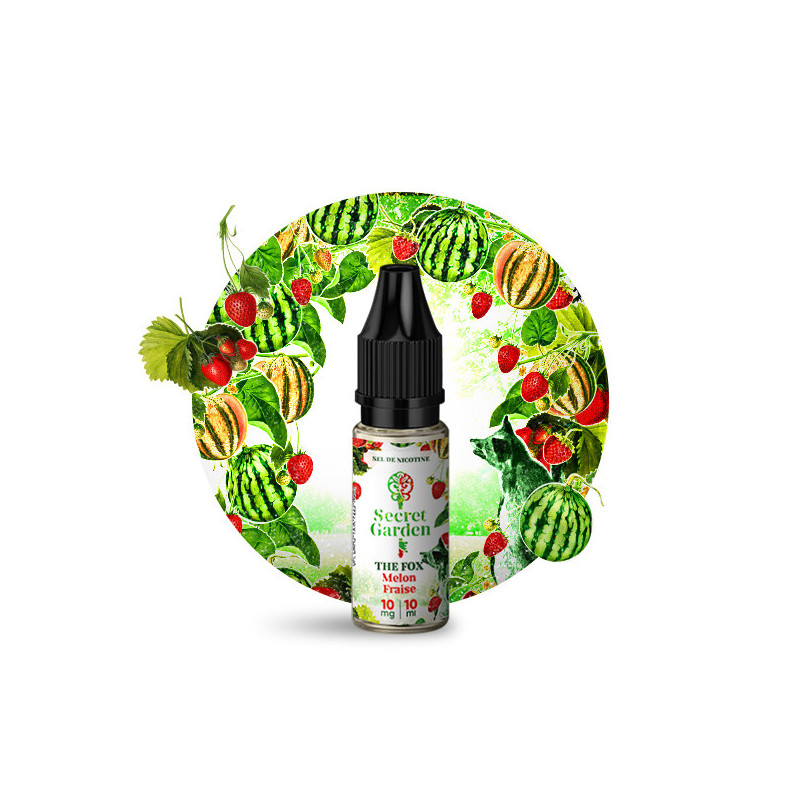 The Fox Salt 10ml Secret Garden - Secret's LAb (10 pièces)