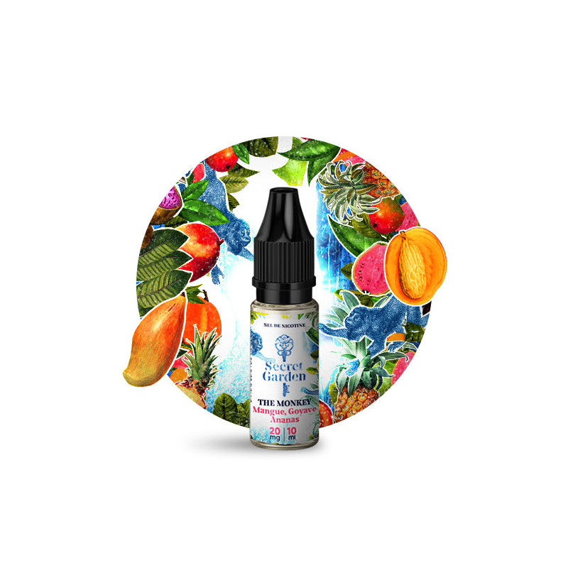 The Monkey Salt 10ml Secret Garden - Secret's LAb (10 pièces)