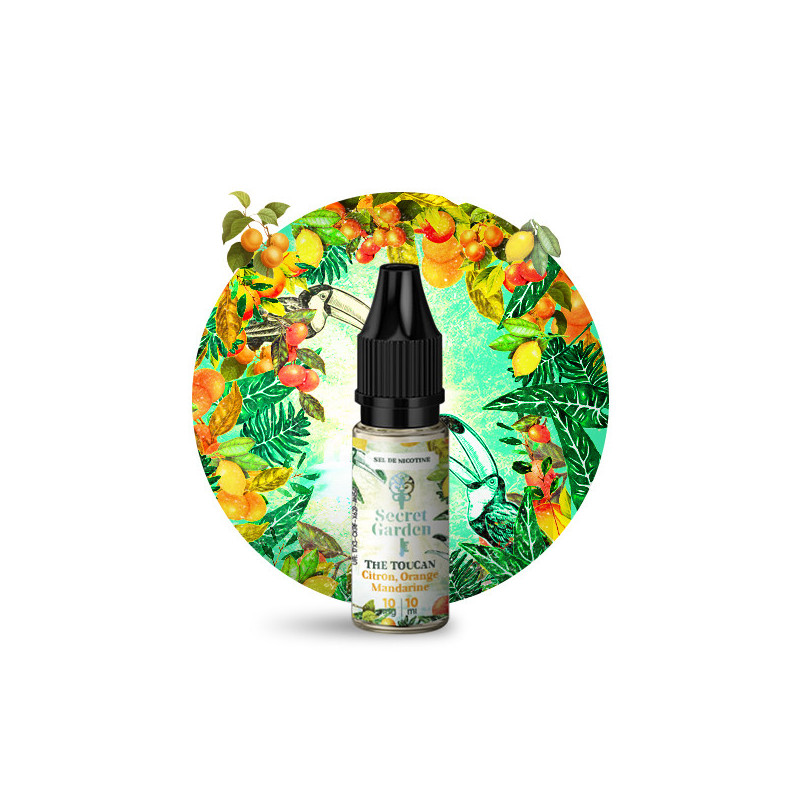 The Toucan Salt 10ml Secret Garden - Secret's LAb (10 pièces)