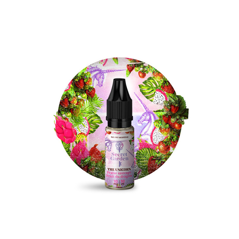 The Unicorn Salt 10ml Secret Garden - Secret's LAb (10 pièces)