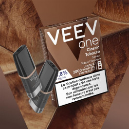 Paquet de 2 Pods pré-remplis Veev One Classic Tobacco - Veev (pack de 5)