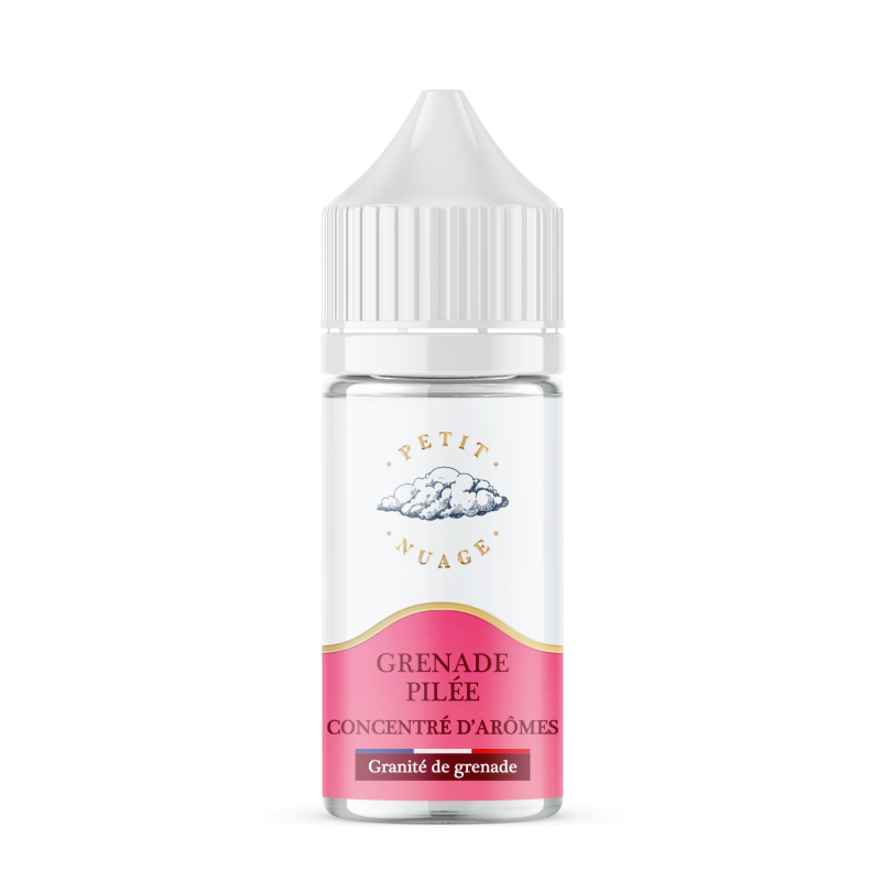 Concentré Grenade Pilée 30ml - Petit Nuage (5 pièces) Concentré Grenade Pilée 30ml - Petit Nuage (5 pièces)