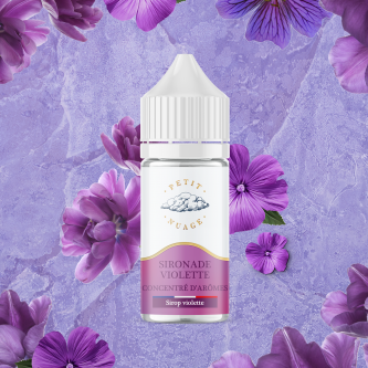 Concentré Sironade Violette 30ml - Petit Nuage (5 pièces)