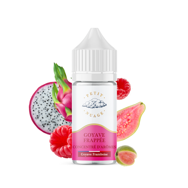 Concentré Goyave Frappée 30ml - Petit Nuage (5 pièces) Concentré Goyave Frappée 30ml - Petit Nuage (5 pièces)