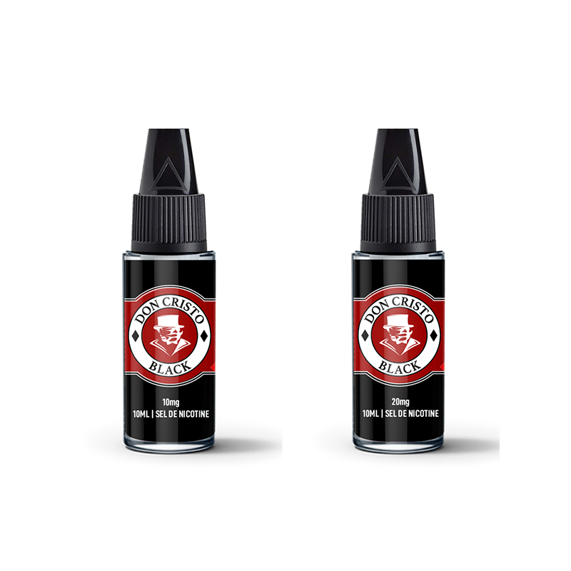 Don Cristo Black Sel de Nicotine 10ml - PGVG Labs