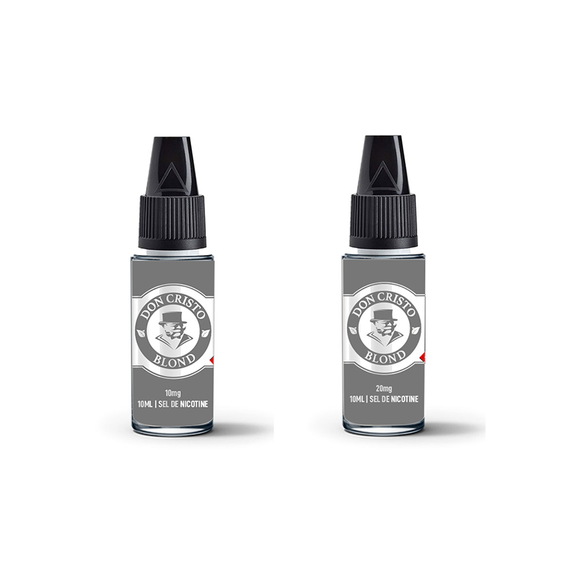 Don Cristo Blond Sel de Nicotine 10ml - PGVG Labs (pack de 10)