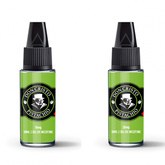 Don Cristo Pistachio Sel de Nicotine 10ml - PGVG Labs (pack de 10)