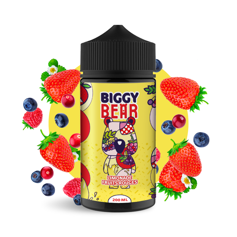 Limonade Fruits Rouges 200ml - Biggy Bear