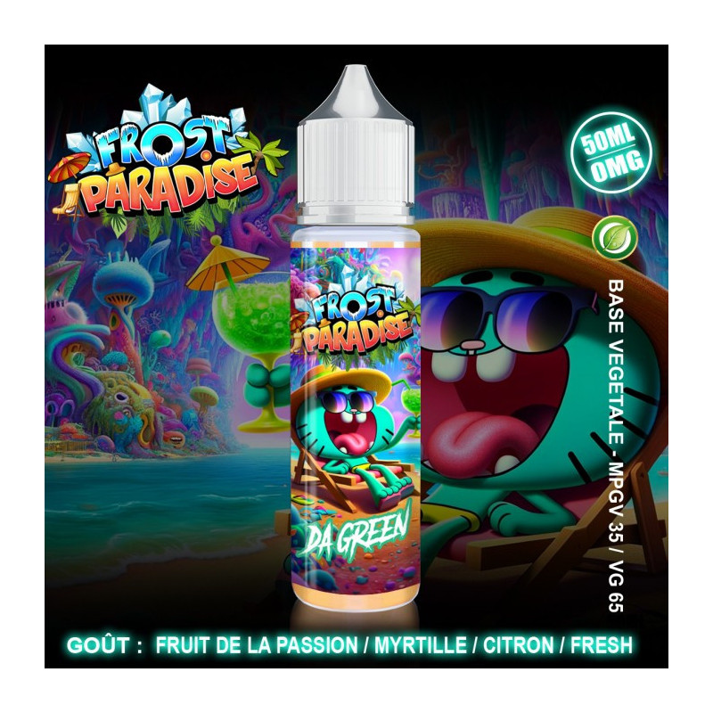 Da Green 50ml - Frost Paradise - Knoks