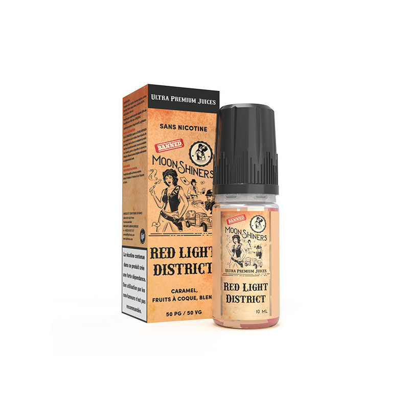 Red Light District 10ml Moonshiners - Le French Liquide (6 pièces)