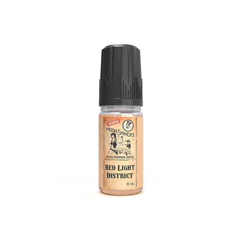 Red Light District 10ml Moonshiners - Le French Liquide (6 pièces)