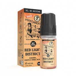 Red Light District Salt 10ml Moonshiners - Le French Liquide (6 pièces)